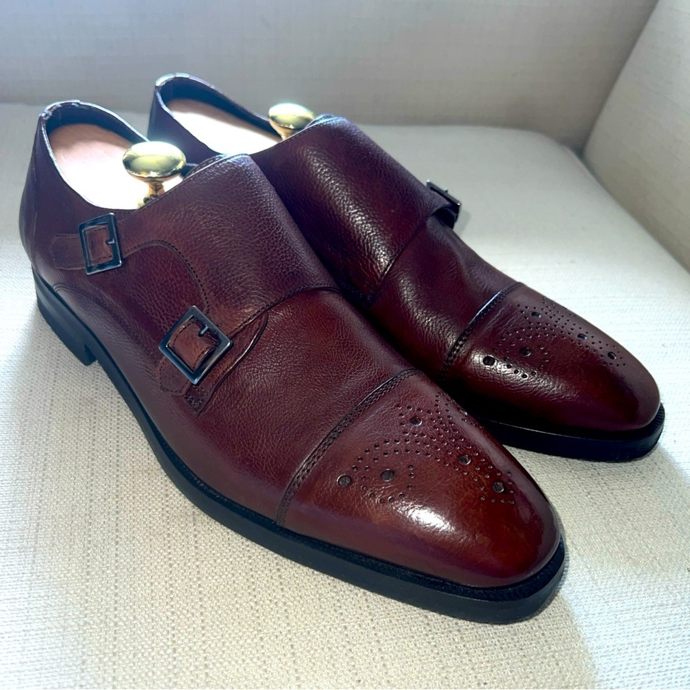 Nettleton Florence-N Double Monk Strap Burro/M Br… - image 1